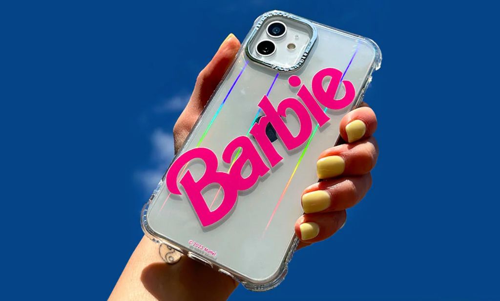 barbie x skinnydip phone case