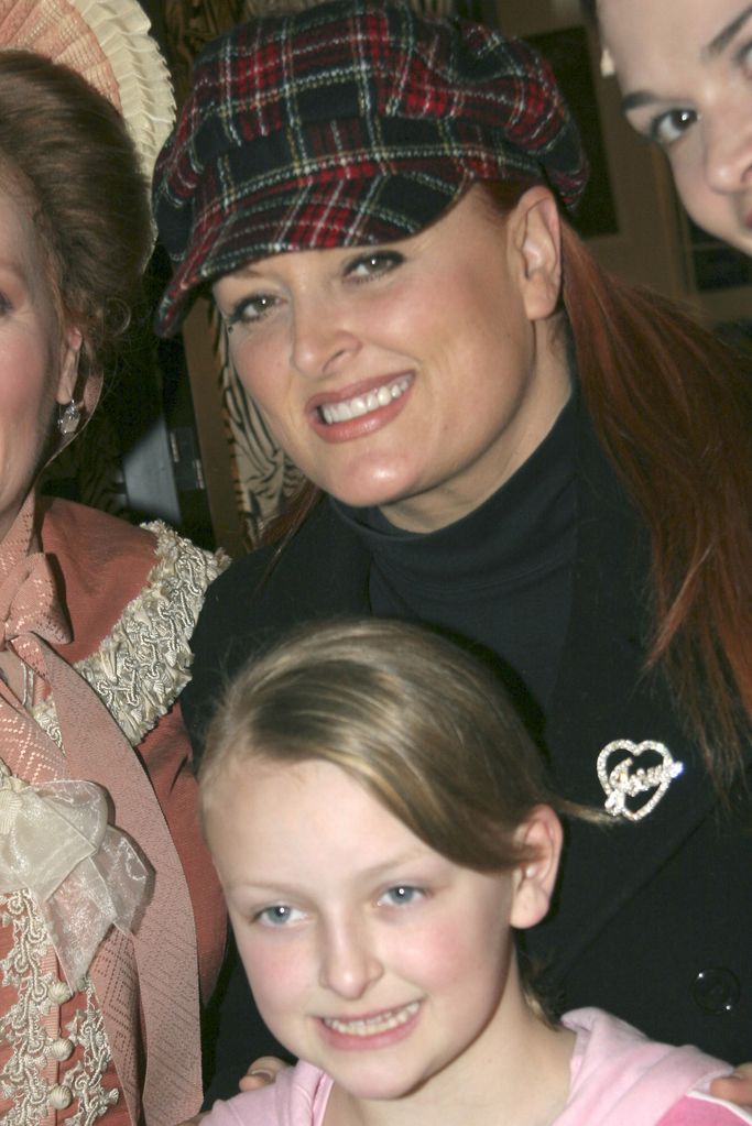 Wynonna Judd and daughter Grace Kelley backstage at "Little Women" on Broadway - March 23, 2005