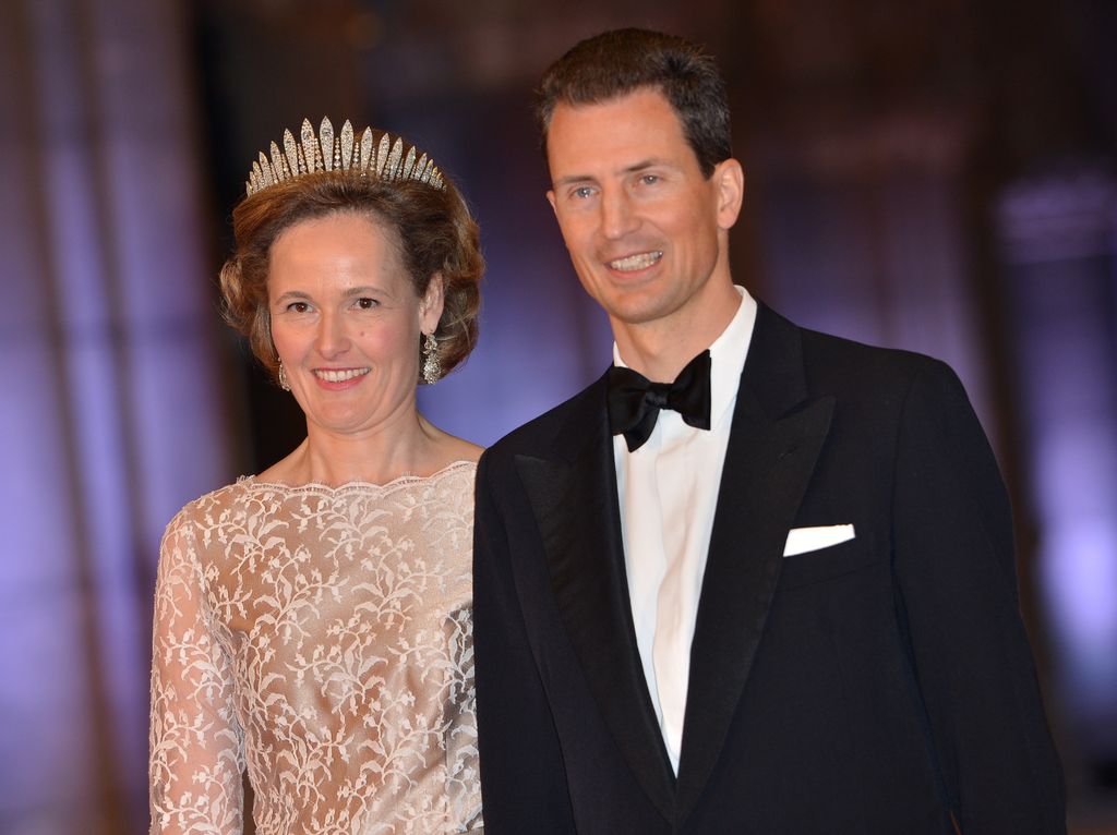 Marie Caroline's mother, Princess Sophie, wearing the Habsburg Fringe tiara in 2013