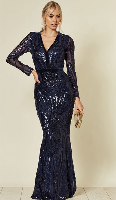 Zara Tindall's blue sparkly dress is a royally-good Christmas look | HELLO!