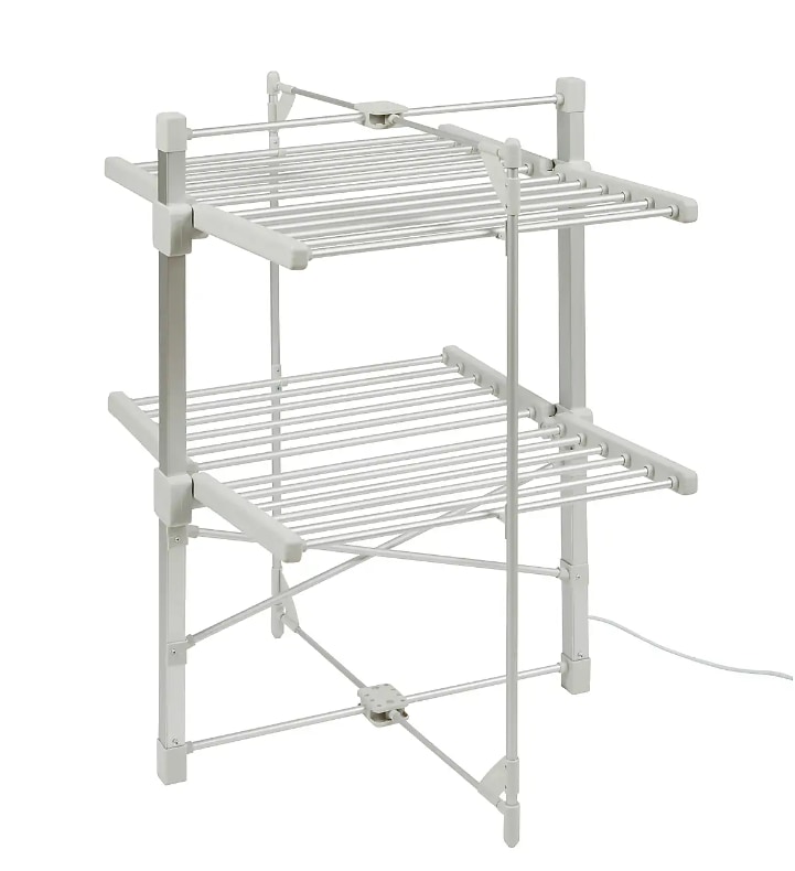 2-Tier Electric Heated Clothes Airer Deal - Wowcher
