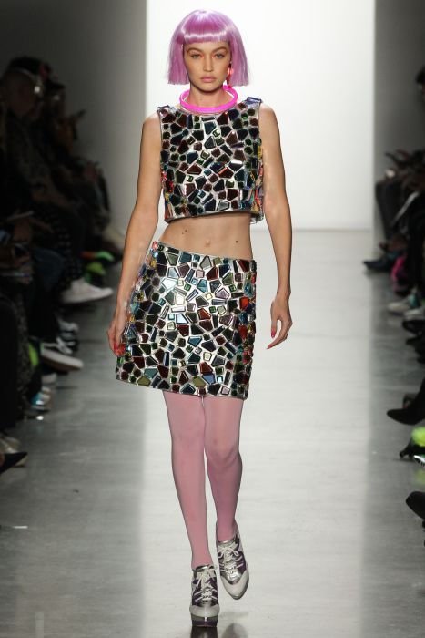 Gigi Hadid Jeremy Scott New York Fashion Week