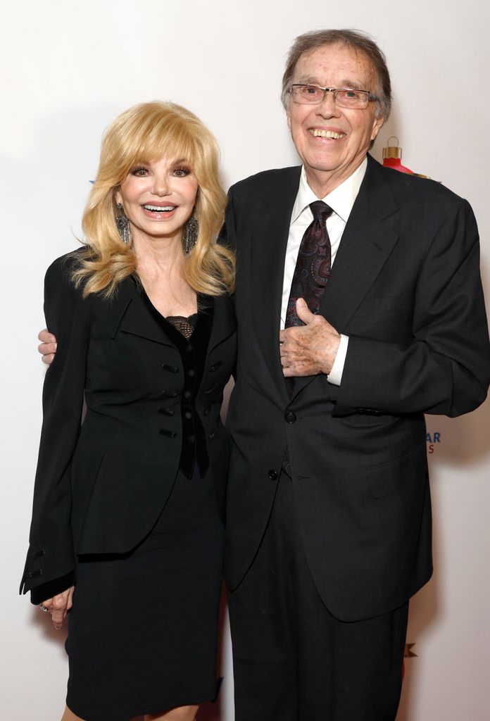  Loni Anderson and husband Bob Flick pictured in 2023