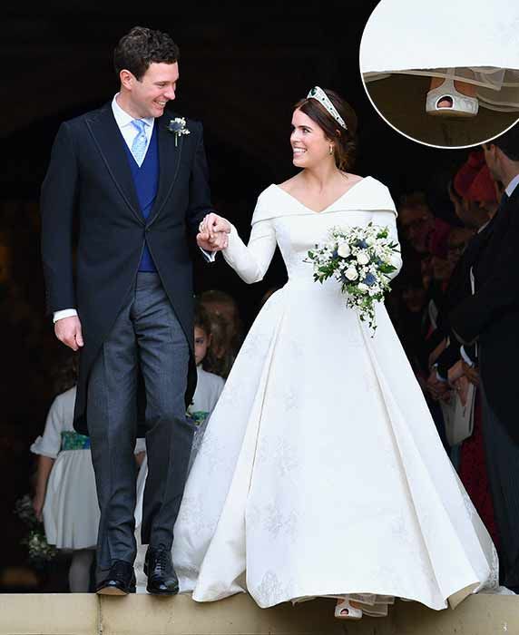 Princess Eugenie wedding shoes