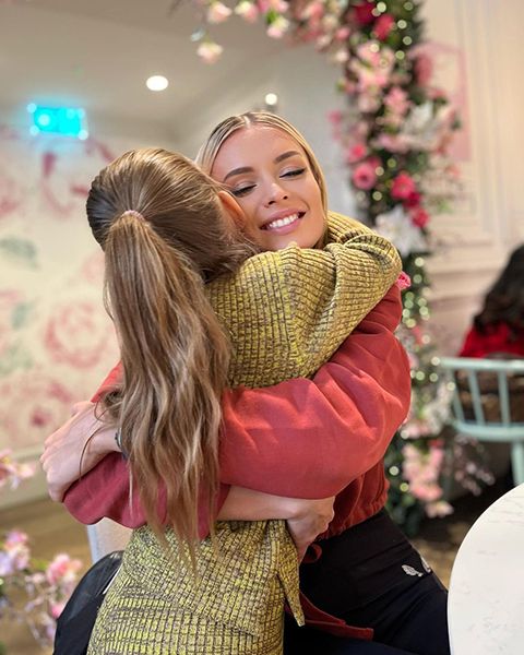 Strictlys Nadiya Bychova cuddles her daughter