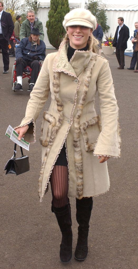 Zara Phillips Attends Day Two Of The Cheltenham Festival Race Meeting.