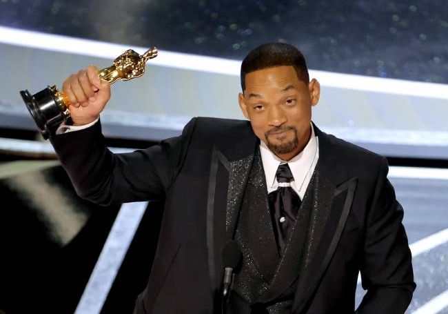 Will Smith winning his first Oscar