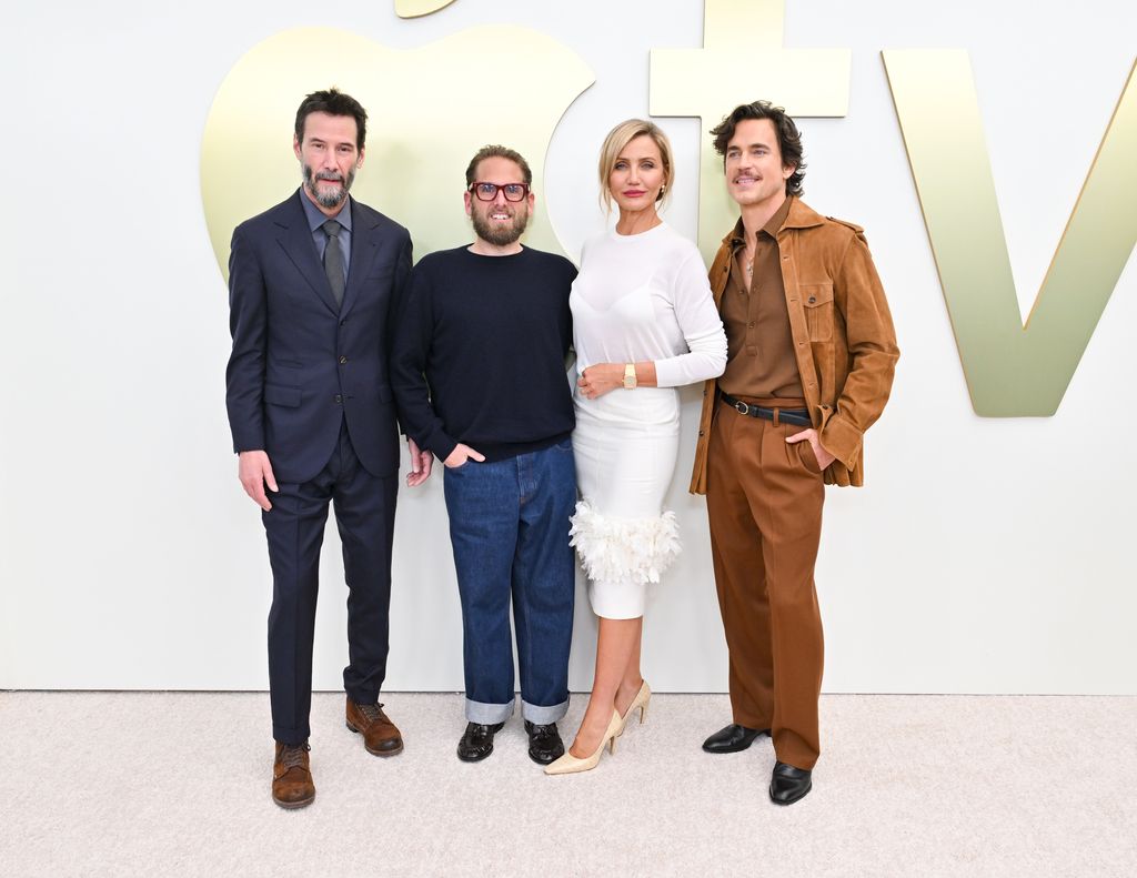 jonah hill, Keanu Reeves, Cameron Diaz and Matt Bomer