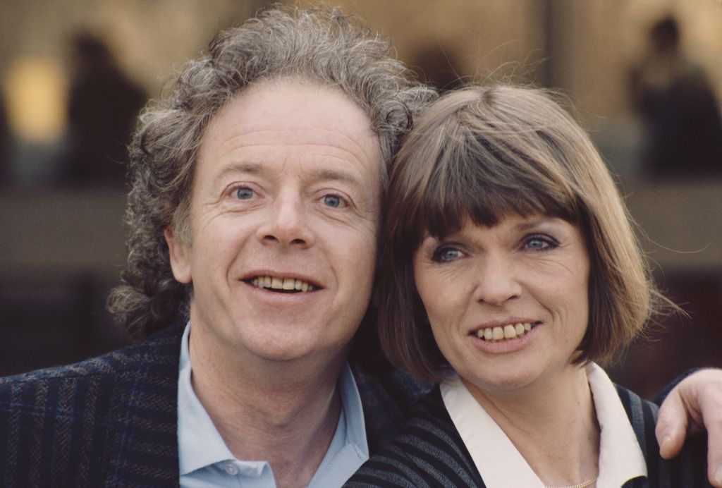 British actors Ray Brooks and Janet Key (1945 - 1992), who are appeared together in TV series Running Wild
