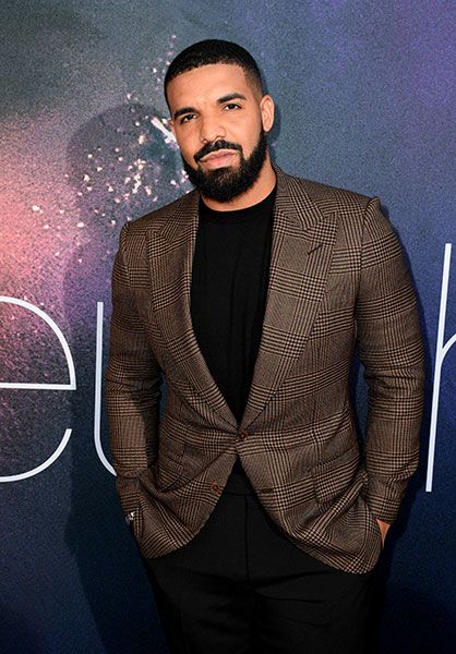 Drake pictured on red carpet of Euphoria premiere