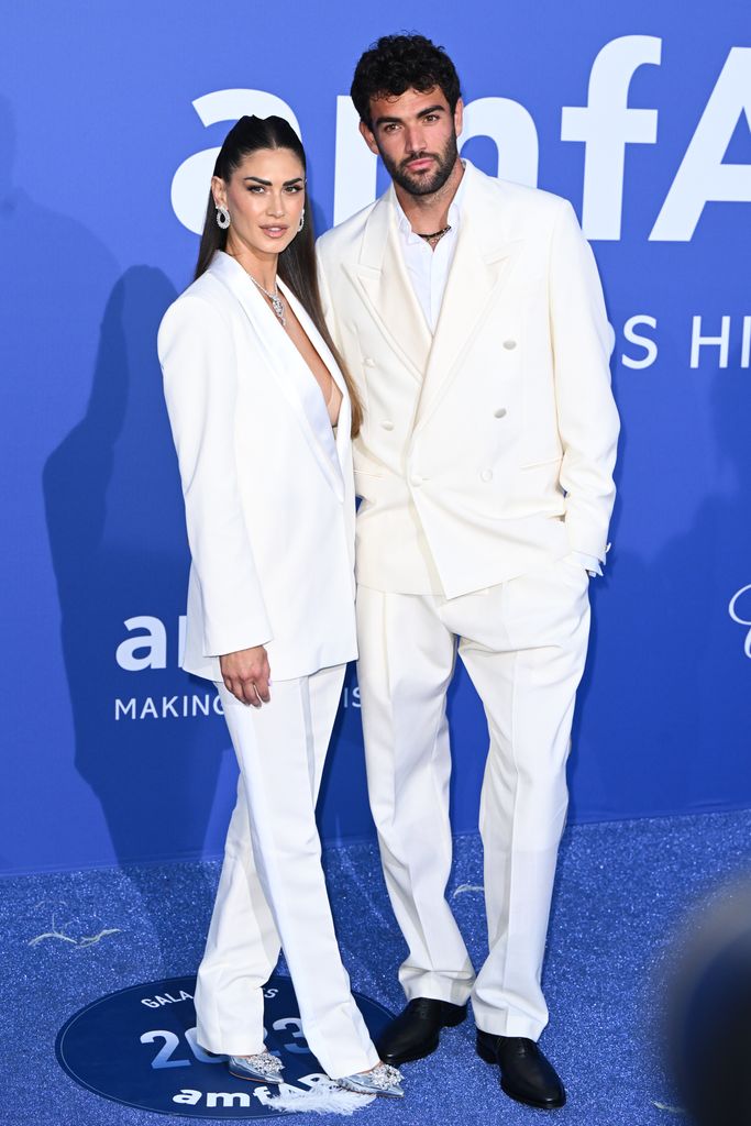 Melissa Satta and Matteo Berrettini