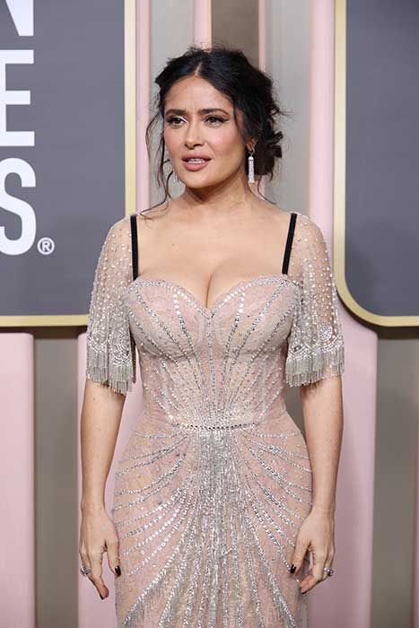 Salma at the Golden Globes