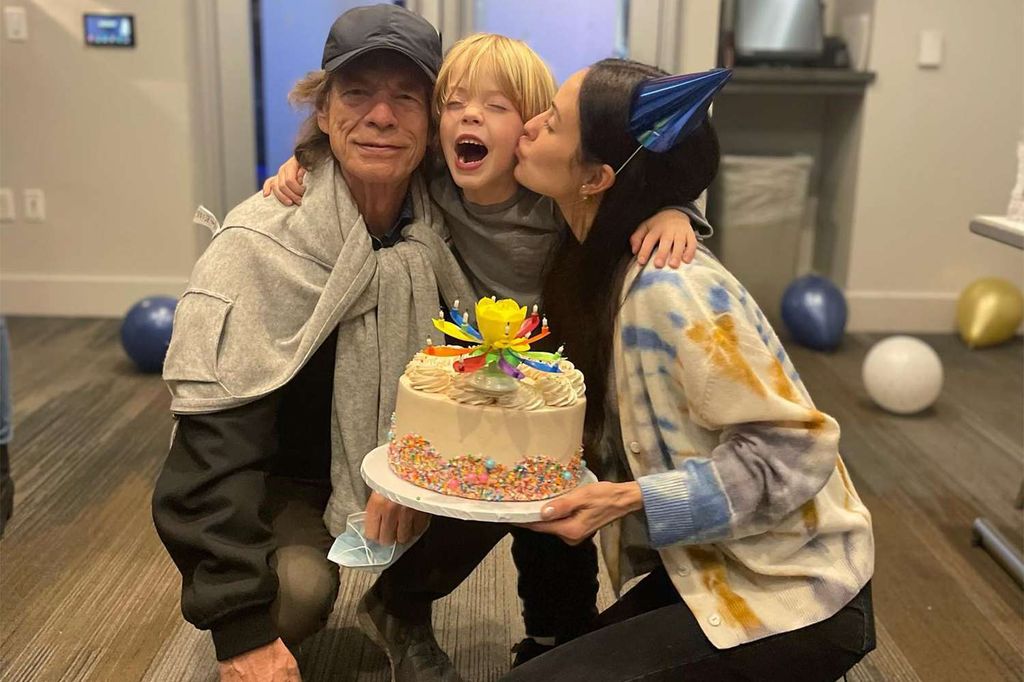 Mick and Melanie celebrate their son's birthday