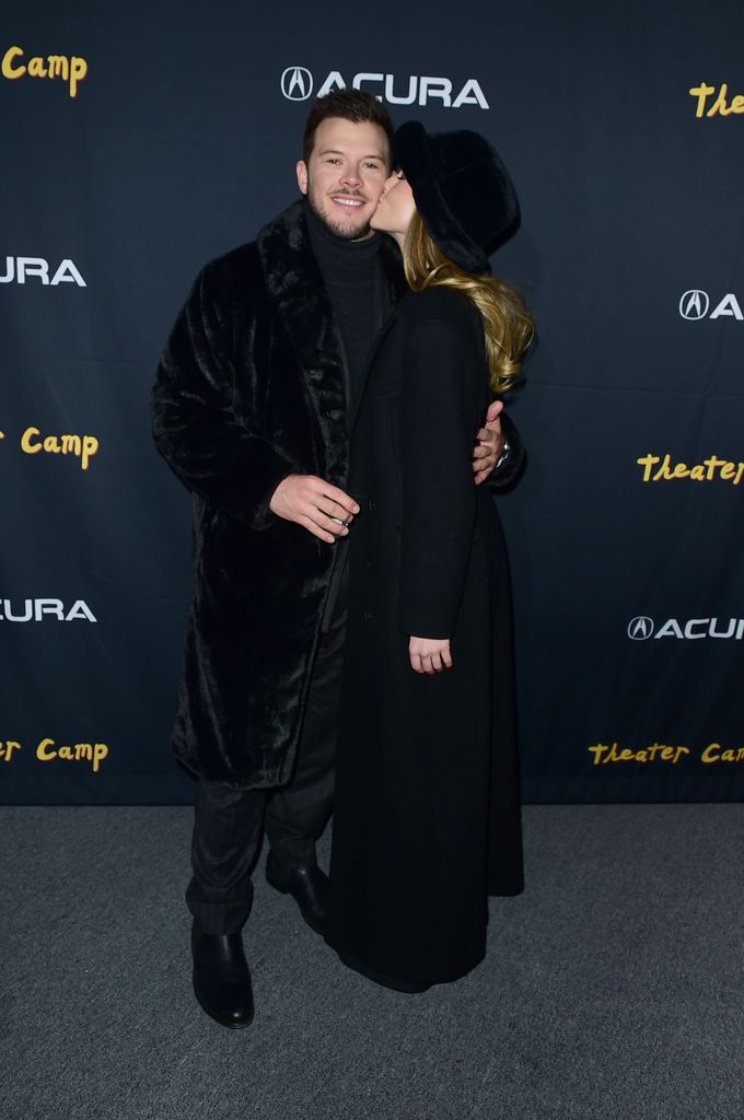 Jimmy Tatro and Zoey Deutch at the Sundance Film Festival in 2023 