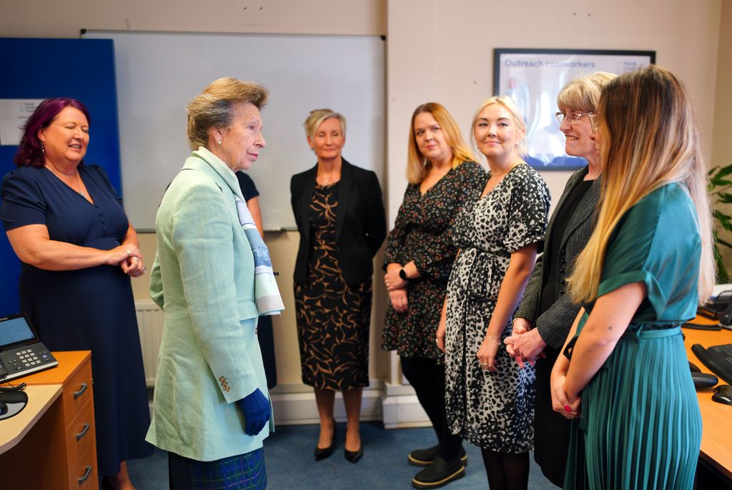 Anne meeting with staff at the NCC