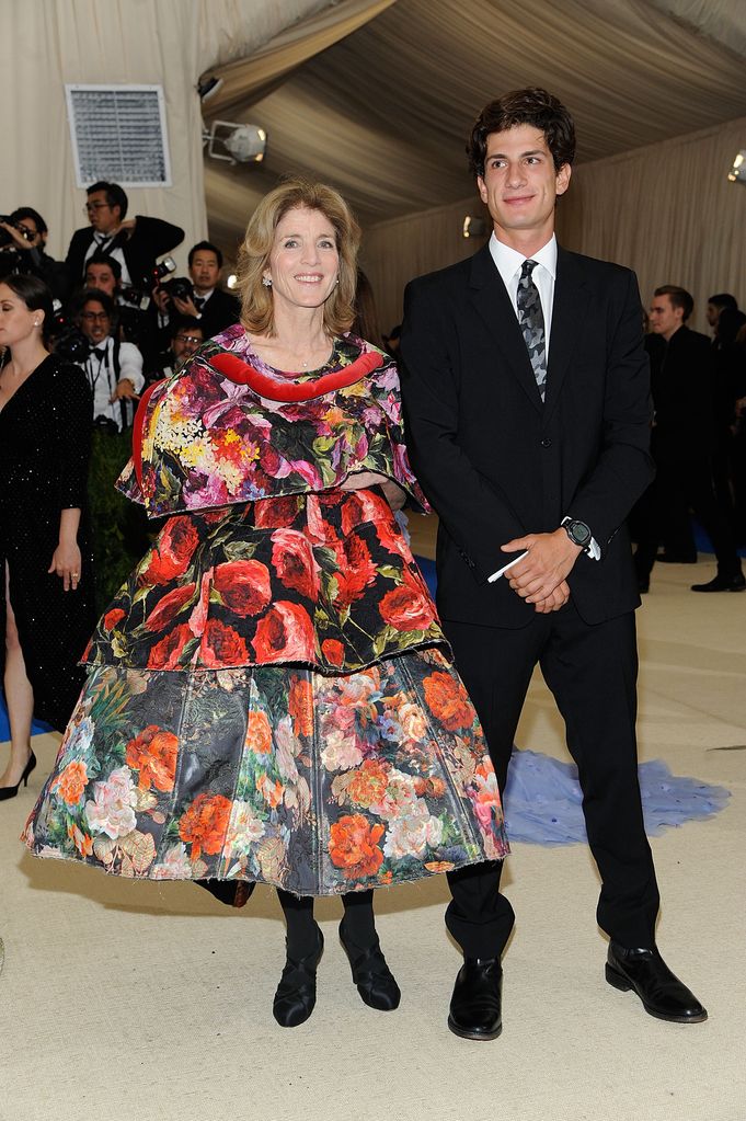 Caroline Kennedy and Jack Schlossberg attend "Rei Kawakubo/Comme des Garcons: Art Of The In-Between" Costume Institute Gala on May 1, 2017 in New York City