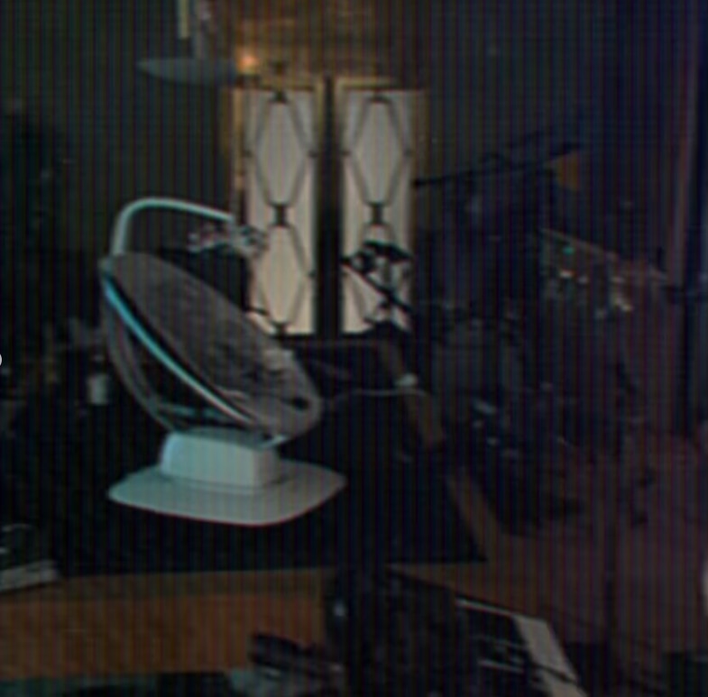 Justin and Hailey Bieber's unconventional baby chair in unseen corner