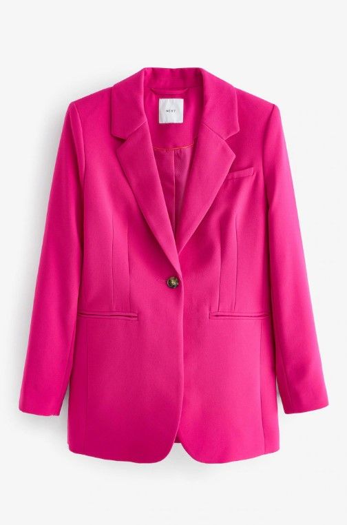 Next - Pink Tailored Crepe Blazer