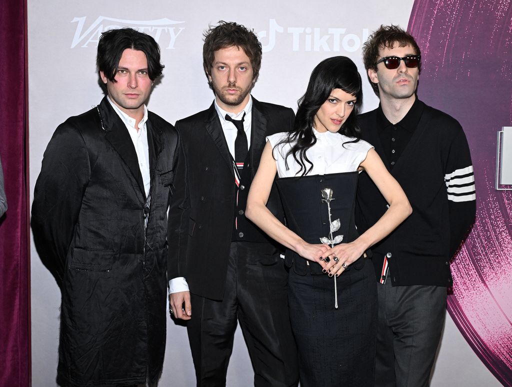 Le groupe indie pop américain The Marias participe au 9e brunch annuel Hitmakers de Variety aux studios Nya à Los Angeles le 6 décembre 202