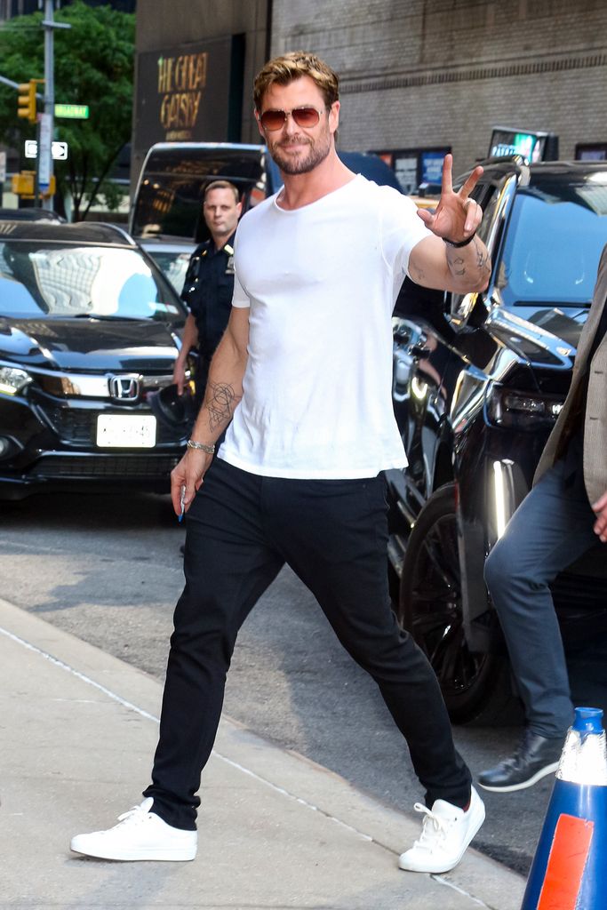 Chris Hemsworth is known for his incredible physique