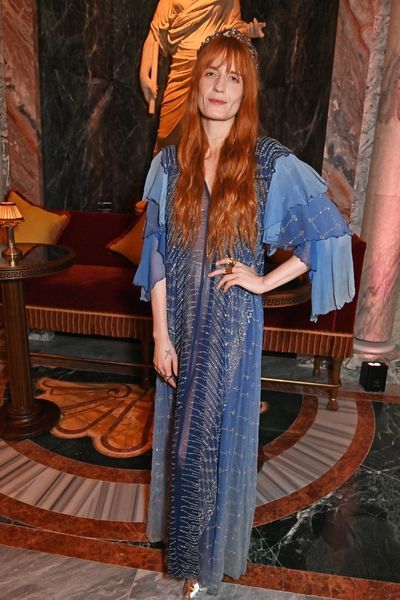 Florence Welch at the Bacchanalia bash