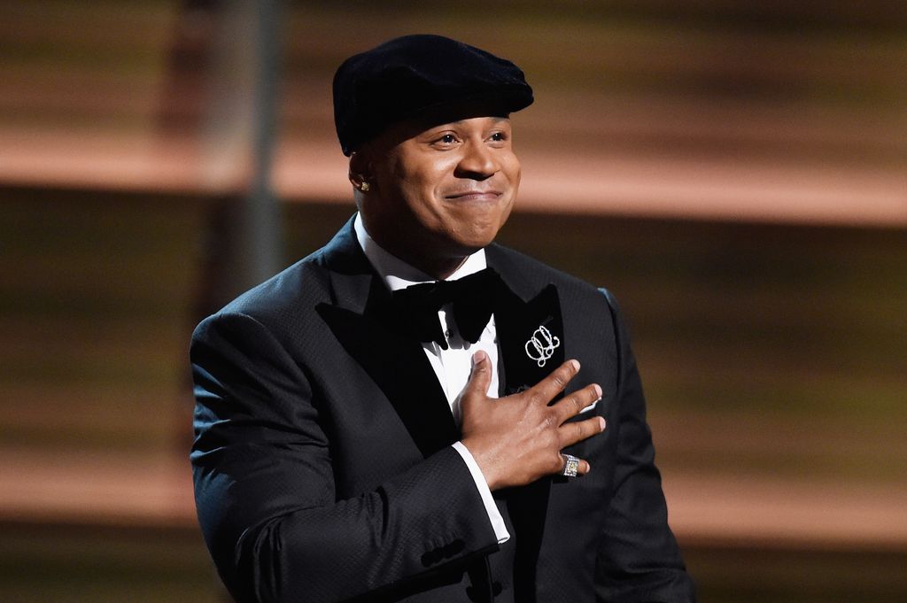 LL Cool J on stage smiling 