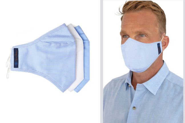 smart menswear face coverings for the office