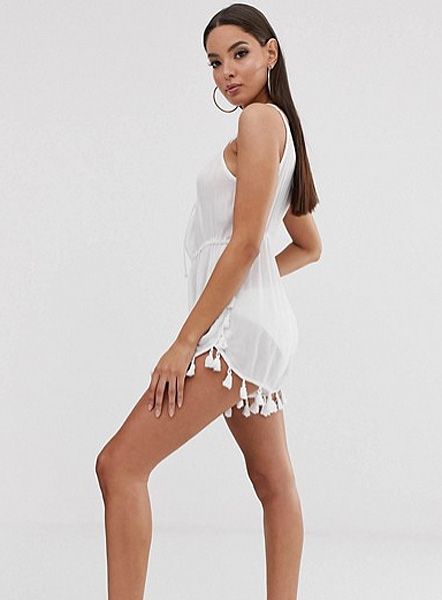 playsuit white