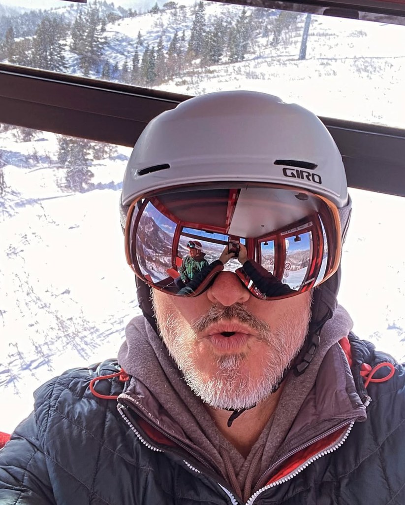 Photo shared of Kerr Smith on Instagram on a ski resort