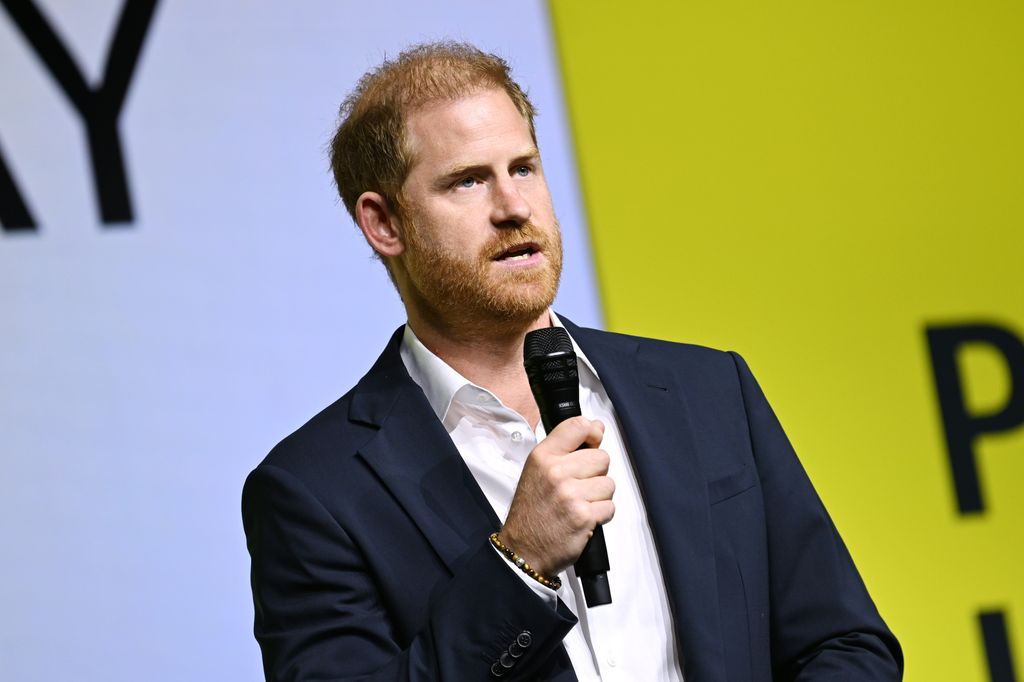 Prince Harry, Duke of Sussex at Project Healthy Minds' World Mental Health Day Festival