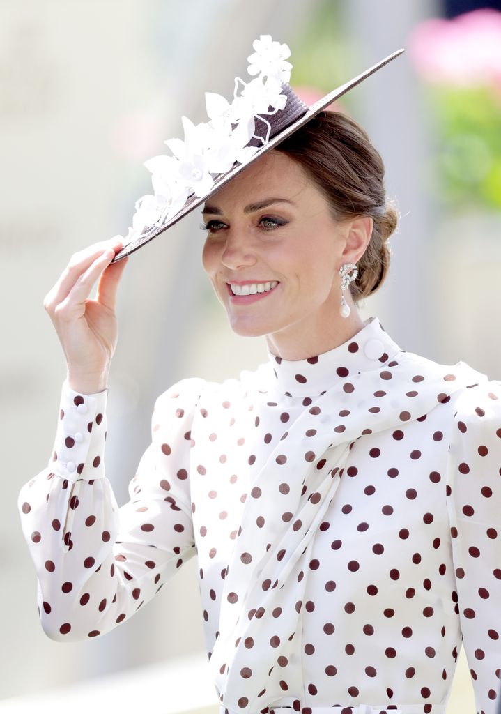 Princess Kate Middleton on June 17, 2022 in Ascot, England. (Photo by Chris Jackson/Getty Images)