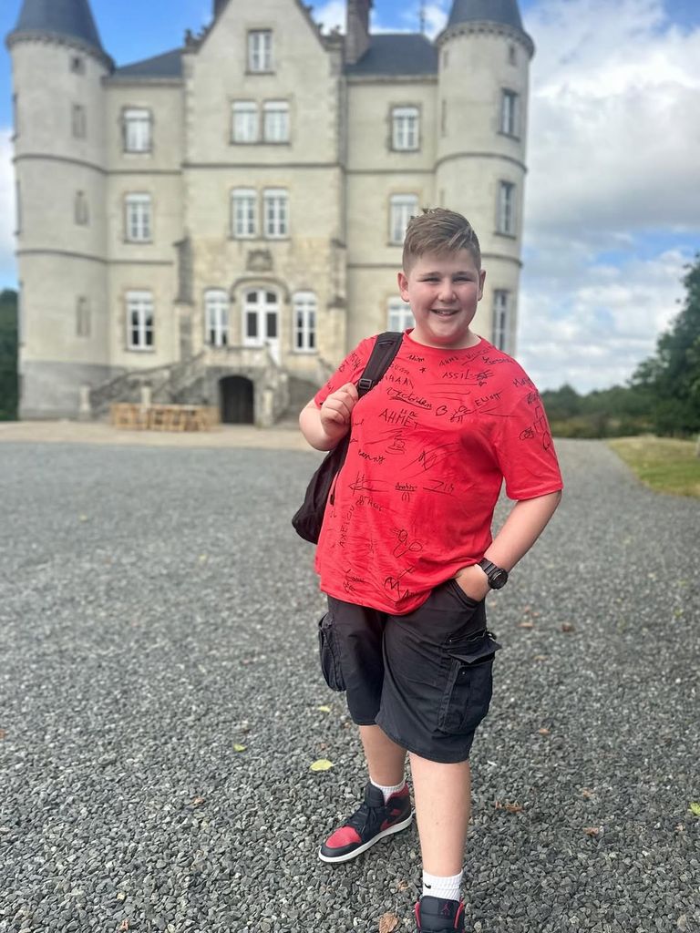 Dick and Angel Strawbridge shared a photo of their son Arthur