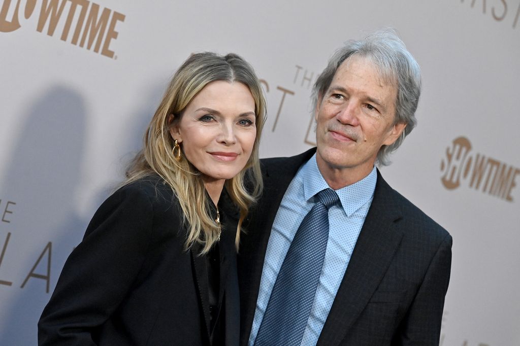 Michelle Pfeiffer and David E. Kelley attend an event in LA
