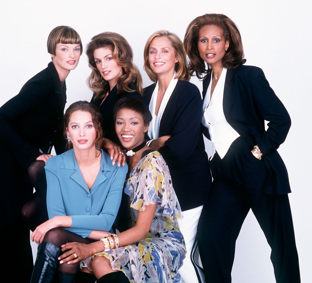Portrait of Linda Evangelista, Cindy Crawford, Lauren Hutton, Beverly Johnson, Christy Turlington and Naomi Campbell (1993)