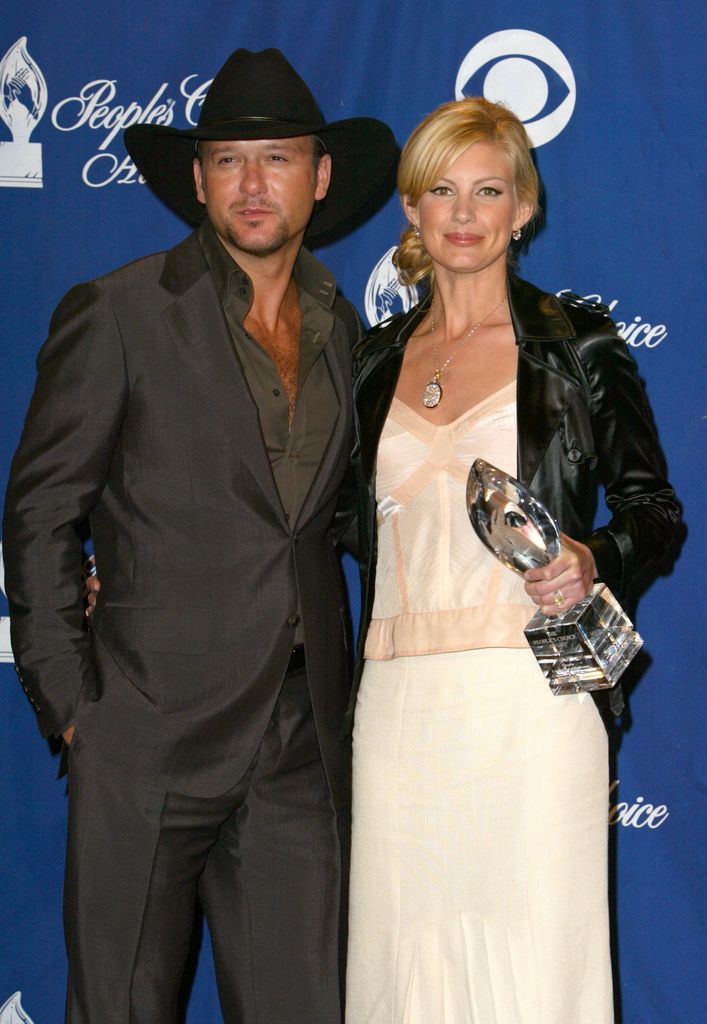 Tim McGraw with Faith Hill