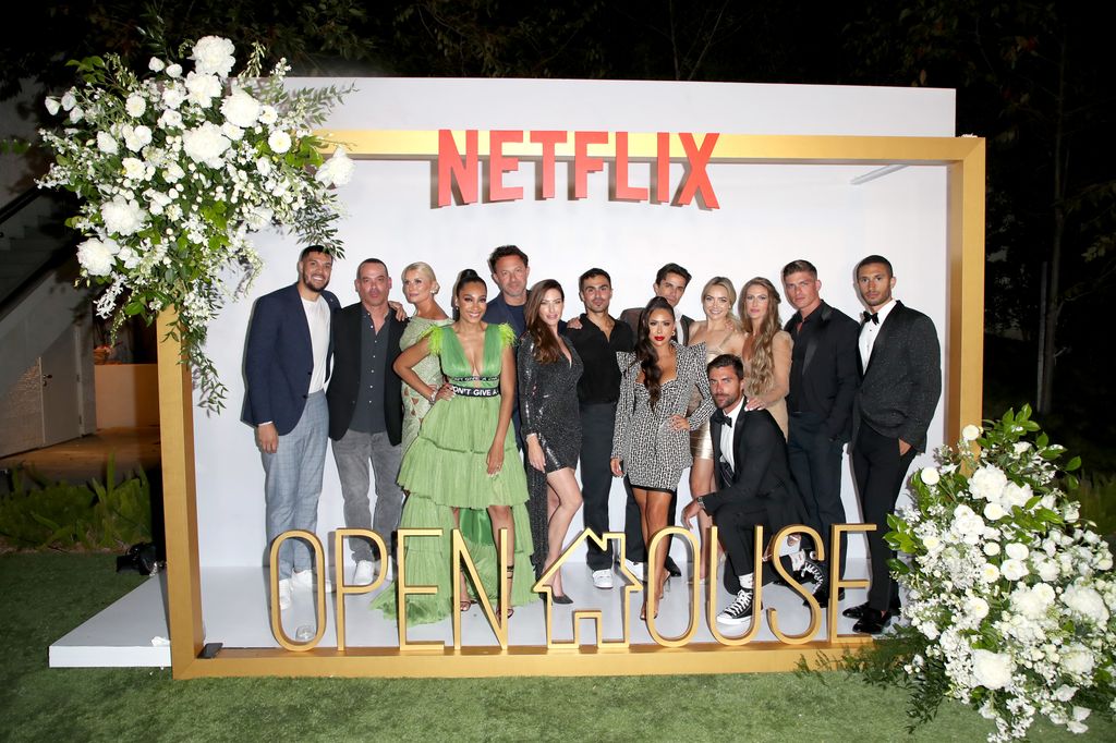 The cast of Selling The OC attends as Netflix hosts Open House Cocktail Party celebrating their Real Estate and Home Renovation Unscripted Series on June 23, 2022 in Beverly Hills, California.