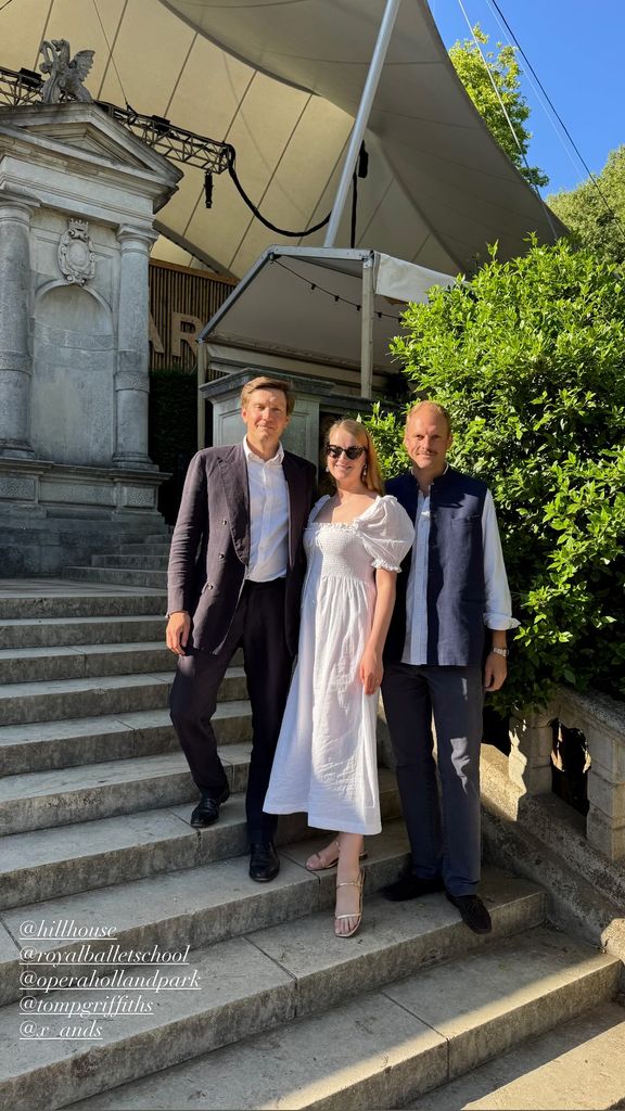 Flora looked incredible in her bridal white midi dress