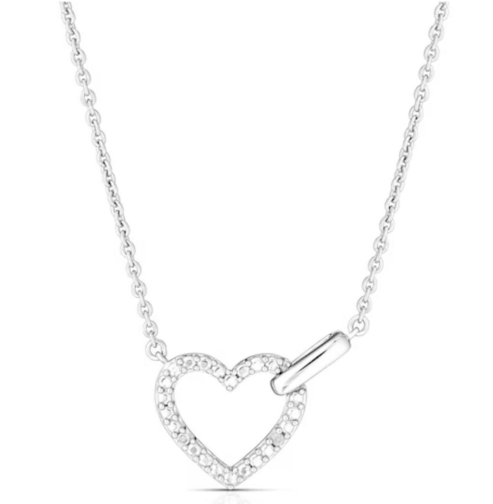 Ernest Jones necklace with a diamond heart