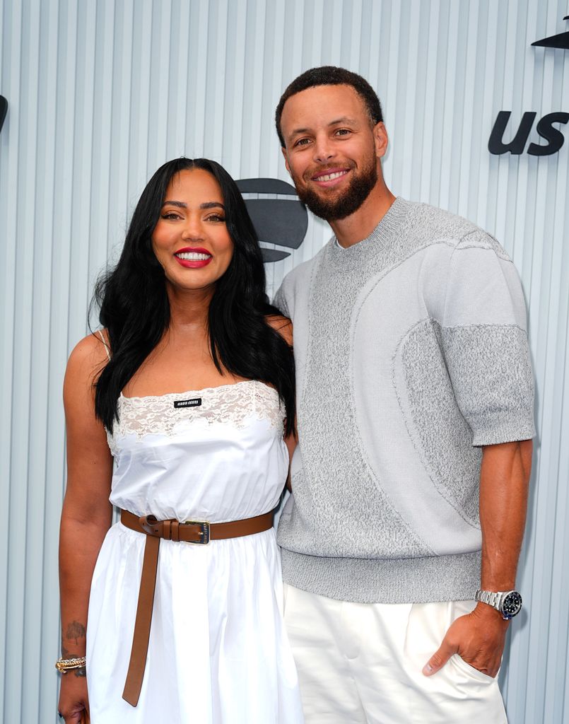NEW YORK, NY - SEPTEMBER 07: Steph Curry and Ayesha Curry attend Day 15 of the 2025 US Open Tennis Championships at USTA Billie Jean King National Tennis Center on September 07, 2025 in Flushing Meadows, Queens, New York City.  (Photo by XNY/Star Max/GC Images)