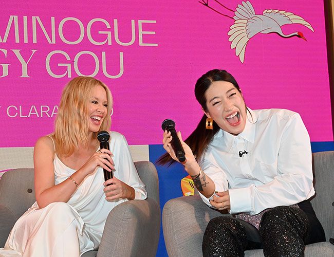 kylie minogue with peggy gou