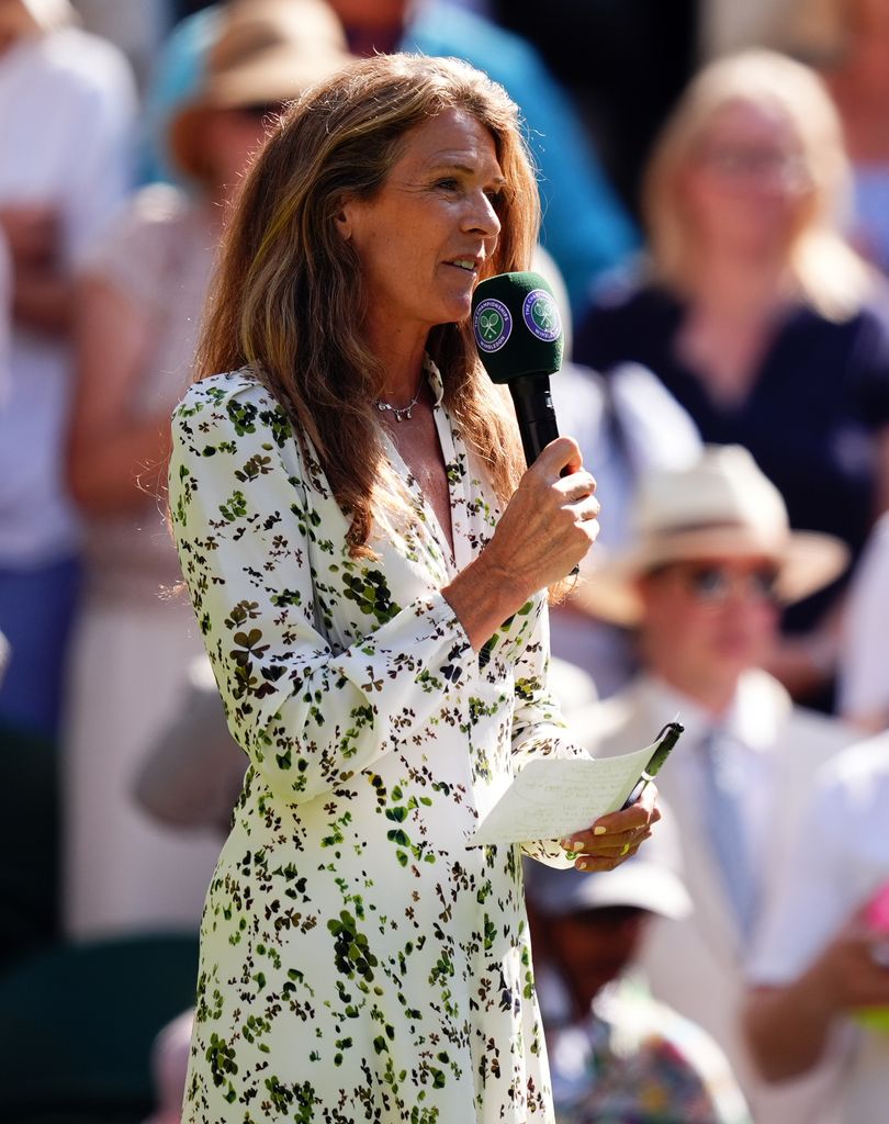 Annabel Croft is as synonymous with Wimbledon as strawberries and cream and Pimm's and Lemonade 