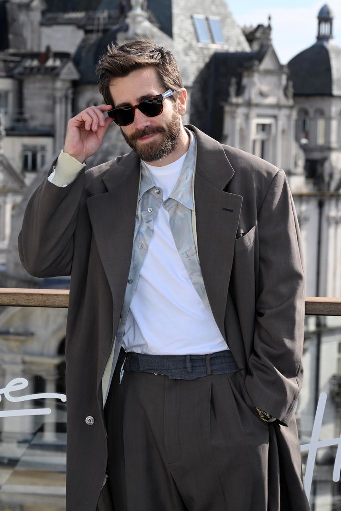 Jake Gyllenhaal attends the London photo call for Prime Video's "Road House" at The Corinthia Hotel on March 14, 2024 in London, England