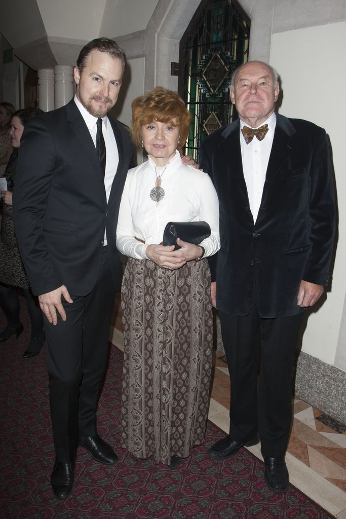 Samuel West, Prunella Scales and Timothy West
UK Theatre Awards, London, Britain - 28 Oct 2012