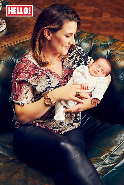Sam Bailey presents baby girl to HELLO! | HELLO!