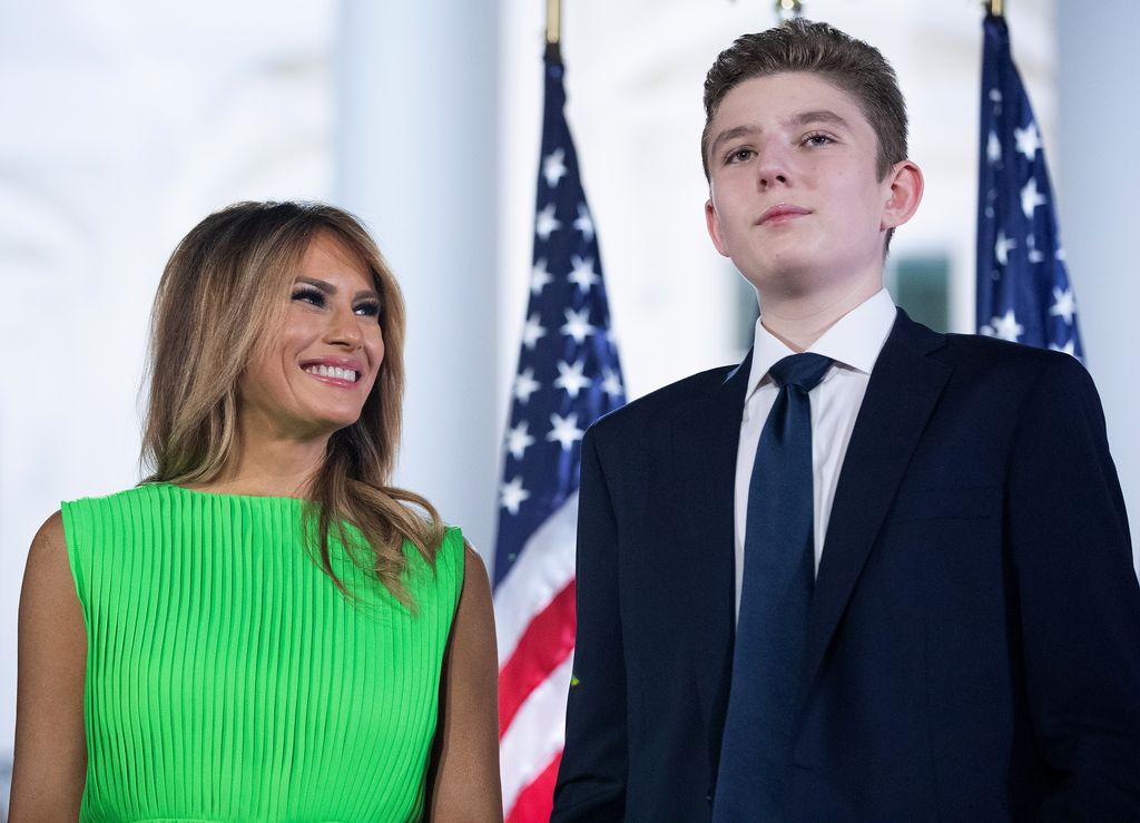 Barron is the only child of Melania and Donald Trump