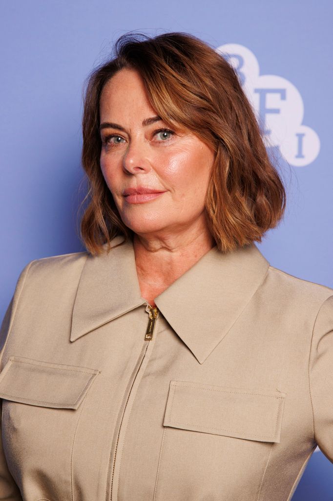 Polly Walker during a preview screening and Q&A for "Bookish" at BFI Southbank on July 14, 2025 in London, England.