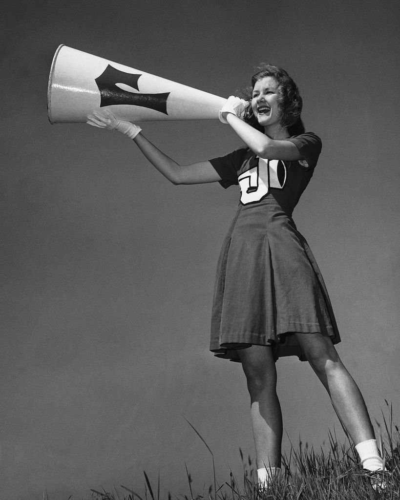 1950s cheerleaser