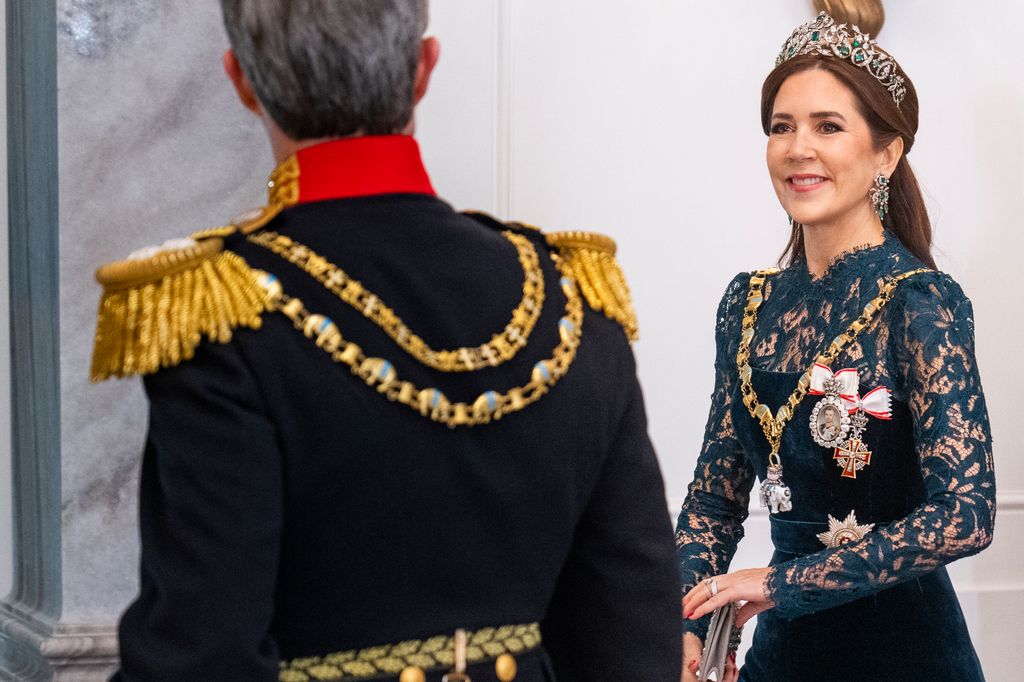 royal couple at gala 