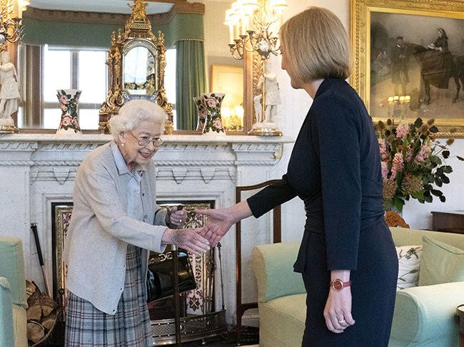 The Queen meets Liz Truss