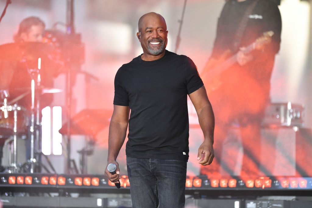 Darius Rucker performs on NBC's "Today" at Rockefeller Plaza on September 1, 2023 in New York City.